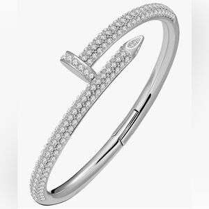 Designer Like Silver Bracelet- New